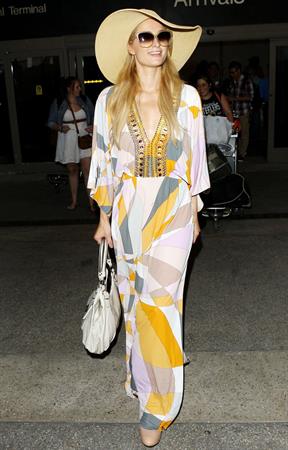 Paris Hilton Spotted at LAX Airport in Los Angeles (May 26, 2013) 