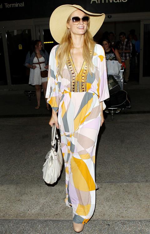 Paris Hilton Spotted at LAX Airport in Los Angeles (May 26, 2013) 