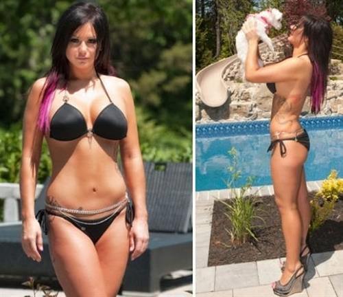 JWoww in a bikini