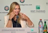 Maria Sharapova 2013 French Open draw ceremony in Paris May 24, 2013 