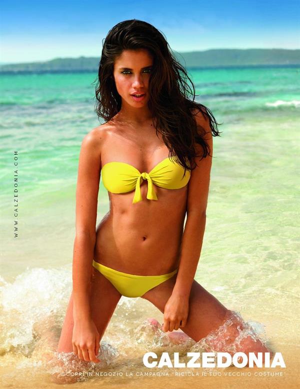 Sara Sampaio in a bikini