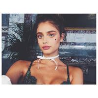 Taylor Marie Hill in lingerie taking a selfie