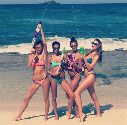 Taylor Marie Hill in a bikini