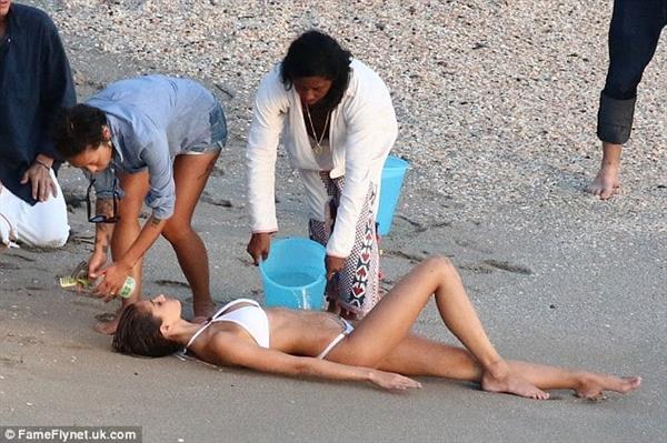 Taylor Marie Hill in a bikini