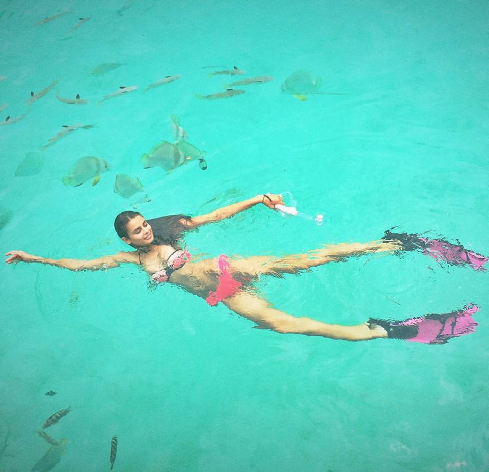 Taylor Marie Hill in a bikini