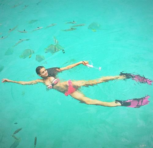 Taylor Marie Hill in a bikini