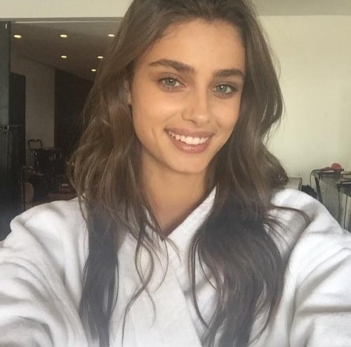 Taylor Marie Hill taking a selfie