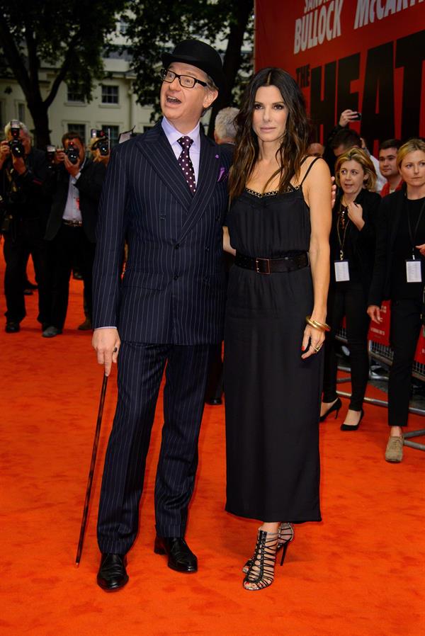 Sandra Bullock attends a gala screening of 'The Heat' at The Curzon Mayfair in London June 13, 2013 