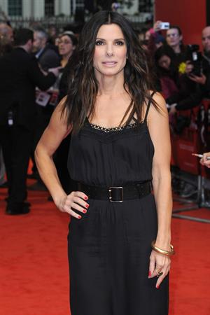 Sandra Bullock attends a gala screening of 'The Heat' at The Curzon Mayfair in London June 13, 2013 