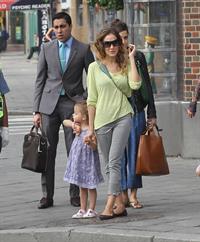 Sarah Jessica Parker Takes a stroll with her twins around the West Village in New York City (May 21, 2013) 
