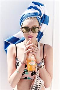 Elsa Hosk in a bikini