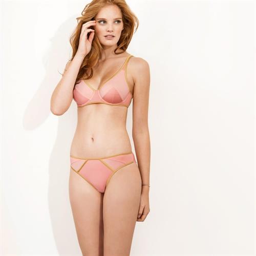 Alexina Graham in lingerie