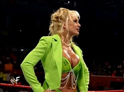 Debra Marshall in a bikini