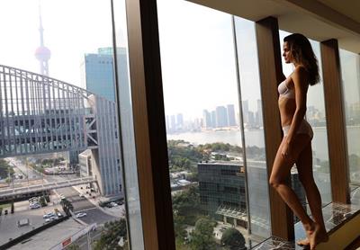 Barbara Fialho in a bikini