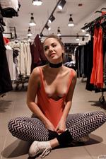 Paula Swenson at the Mall