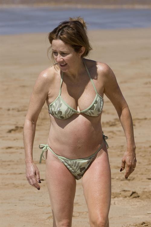 Patricia Heaton in a bikini