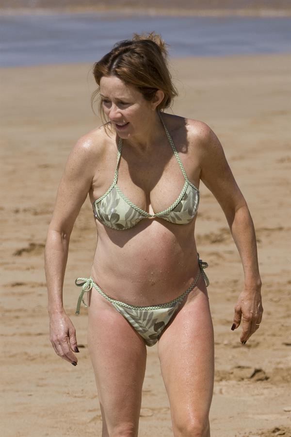 Patricia Heaton in a bikini