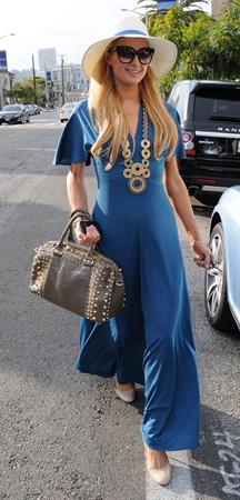 Paris Hilton Shops at Christian Louboutin in West Hollywood (May 9, 2013) 