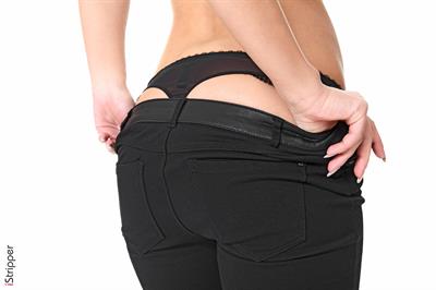 Sybil A in lingerie - ass