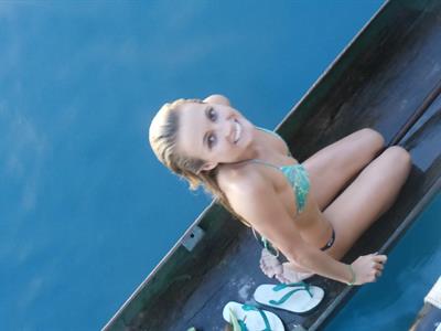 Alana Blanchard in a bikini