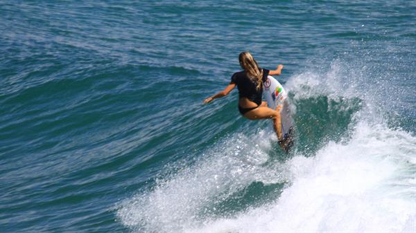 Alana Blanchard in a bikini