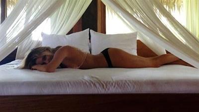 Alana Blanchard in a bikini