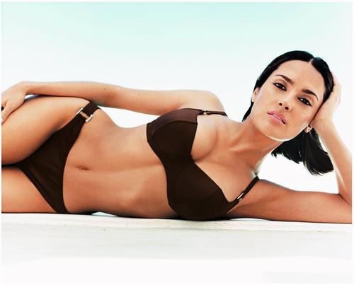 Salma Hayek in a bikini