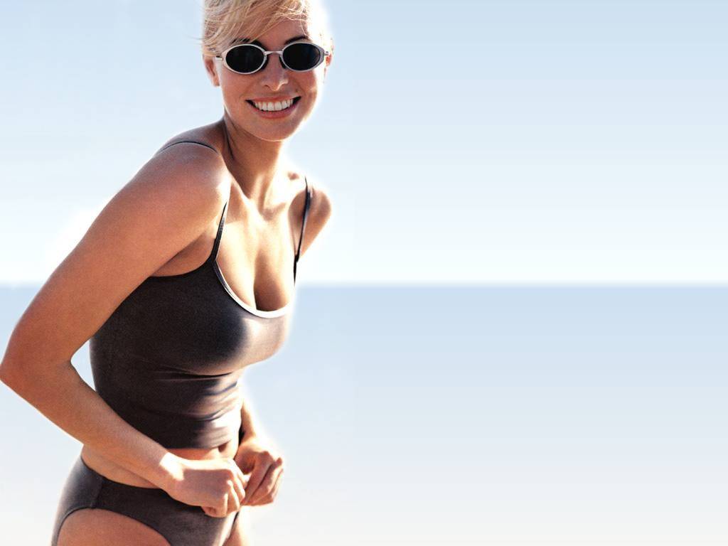 Niki Taylor in a bikini