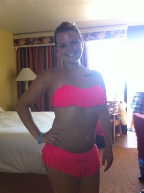 Anonymous in a bikini