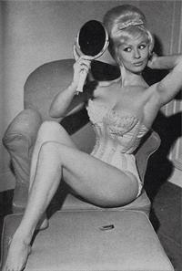 Anonymous in lingerie