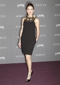 Amber Heard LACMA Art Film Gala in Los Angeles on October 27, 2012