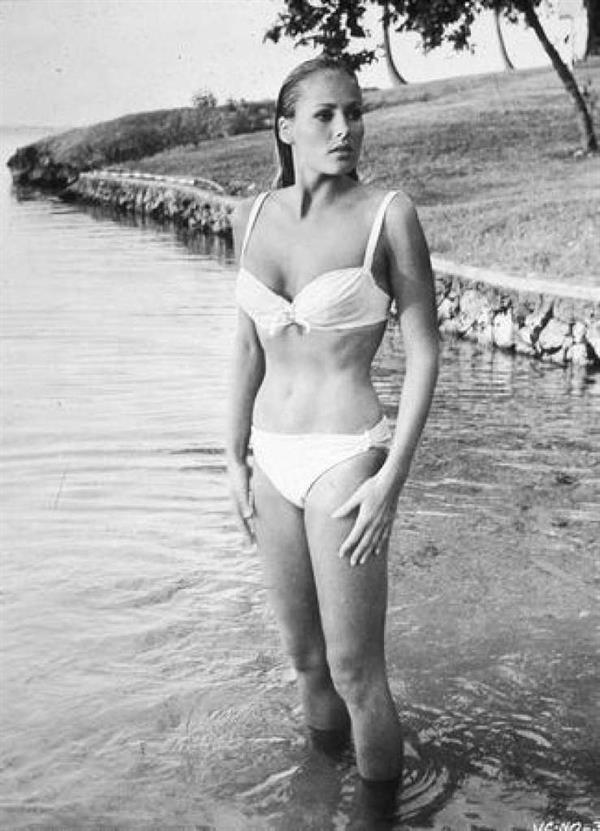 Ursula Andress in a bikini