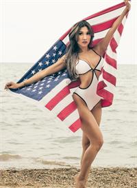 Mhaye Monti in a bikini