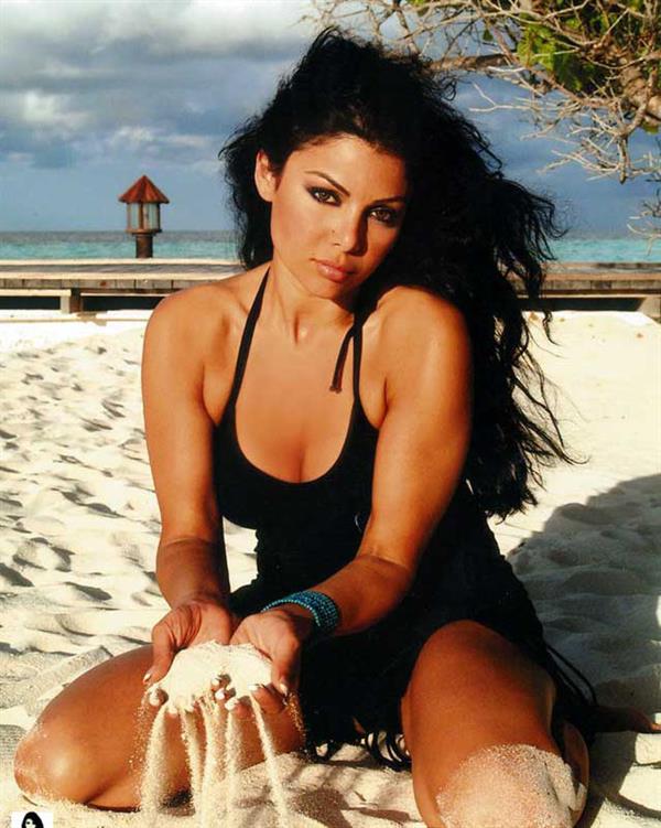 Haifa Wehbe in a bikini