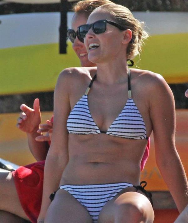 Helene Fischer in a bikini