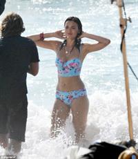 Demi Harman in a bikini