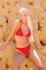 Veronika Simon in a bikini