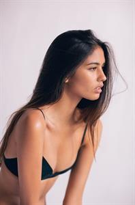 Maia Cotton in lingerie