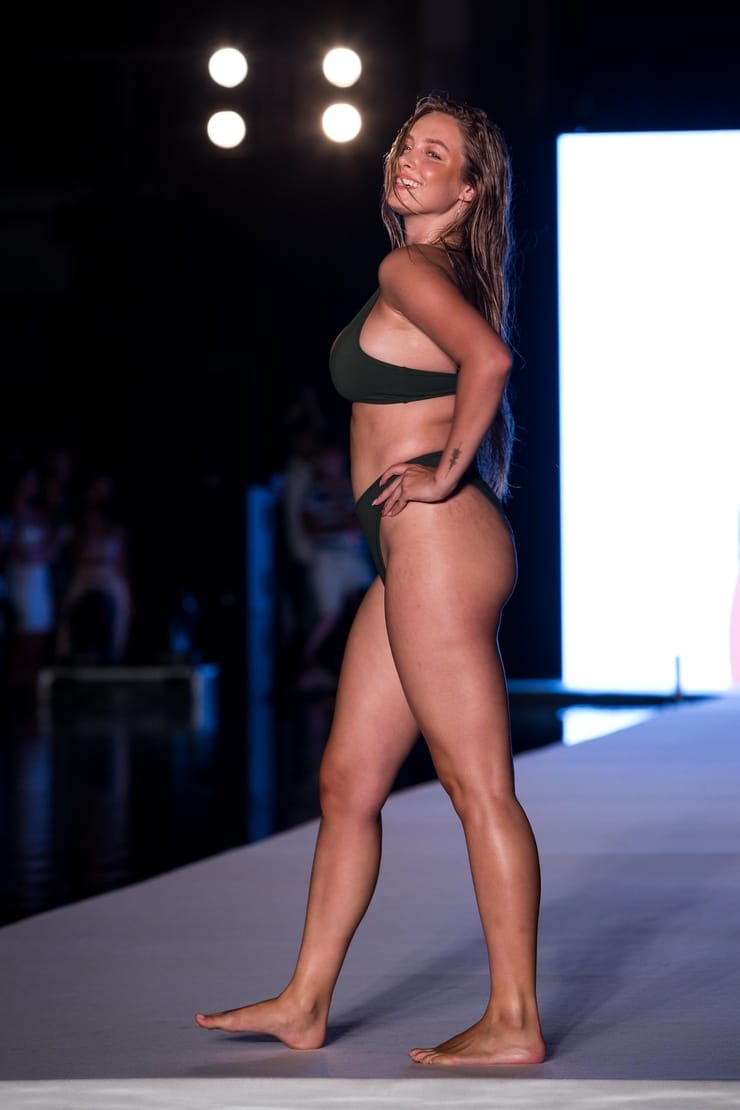 Raine Michaels in a bikini