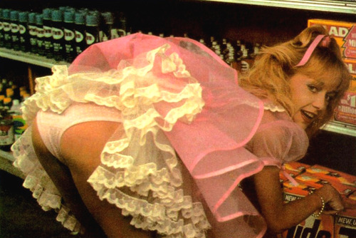 Linnea Quigley in lingerie - ass