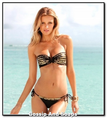 Edita Vilkeviciute in a bikini