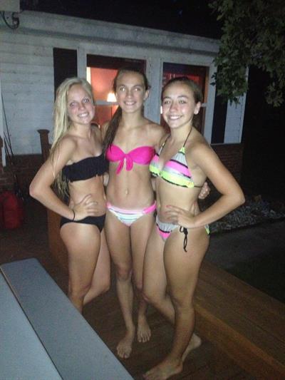 Anonymous in a bikini