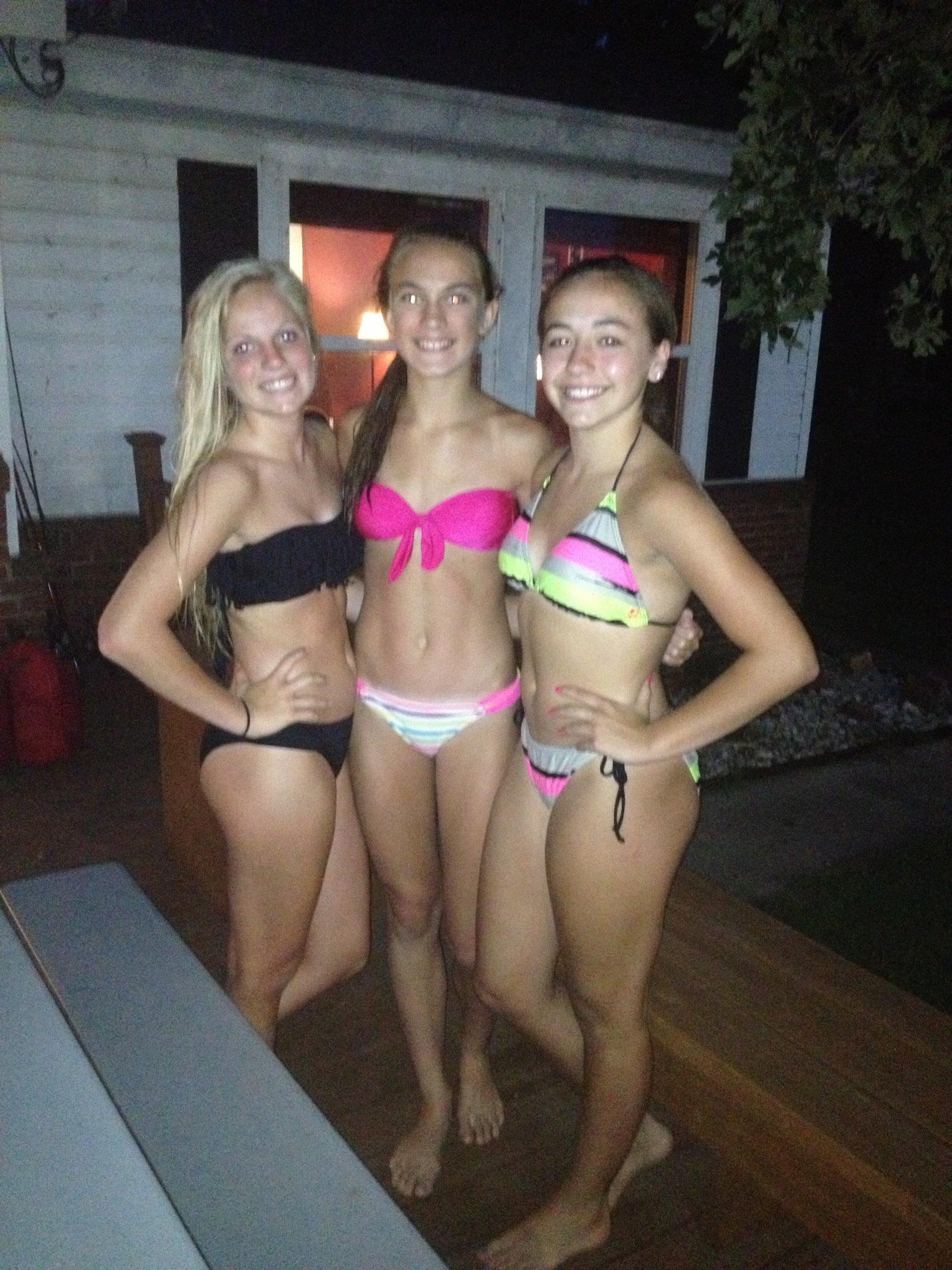 Anonymous in a bikini