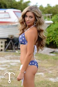 Shawn Michelle Dillon in a bikini