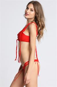 Maja Krag in a bikini