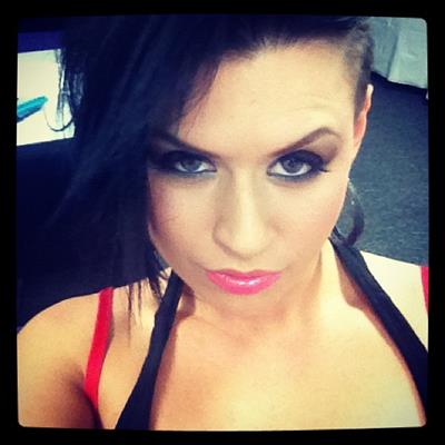 Eva Angelina taking a selfie