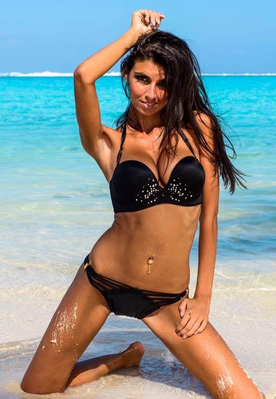 Laura Giraudi in a bikini