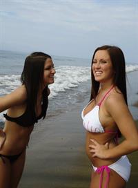 Anonymous in a bikini