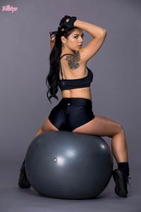 Gina Valentina in lingerie