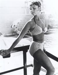Yvonne Craig in a bikini